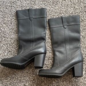 Timberland Women's Black waterproof  Heeled Boots